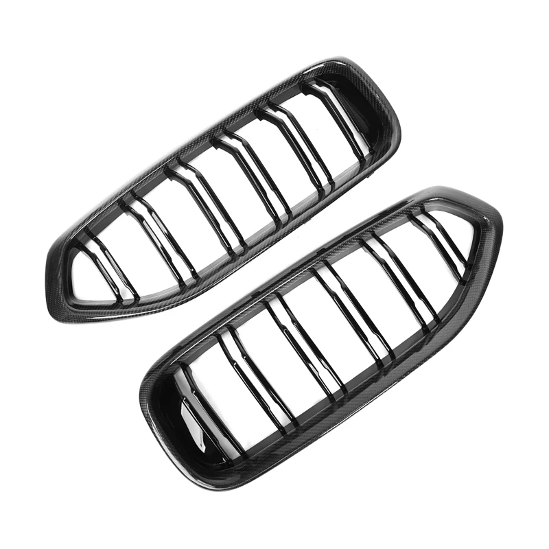 BMW G29 Z4 Double Slat Dry Carbon Fiber Front Kidney Grilles