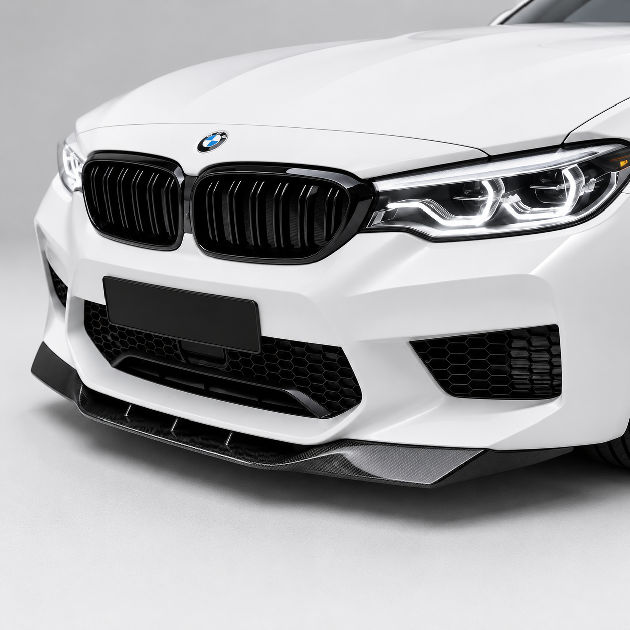 BMW F90 M5 RKP Style Dry Carbon Fiber Front Lip
