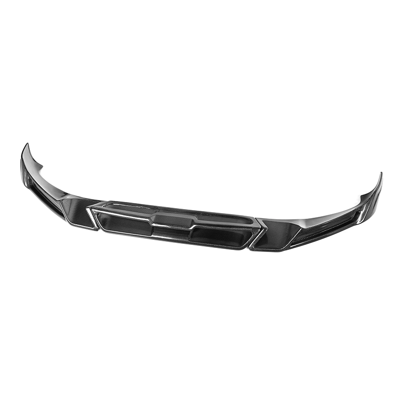 BMW X6 G06 LCI FD Style Dry Carbon Fiber Front Lip Splitter 3-Piece Set