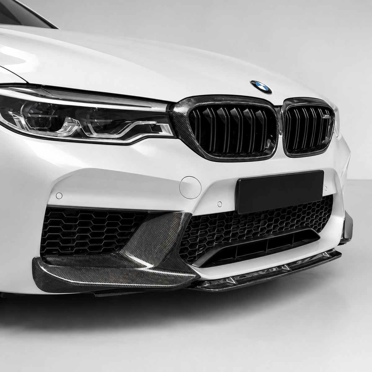 BMW F90 M5 Pre-LCI MP Style Dry Carbon Fiber Front Lip