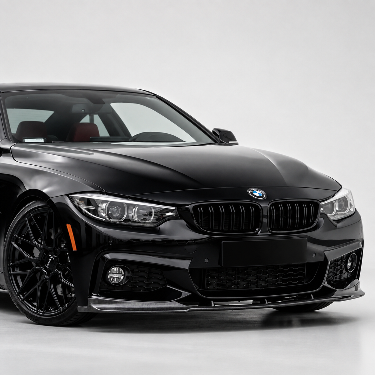 BMW F32 F33 F36 4 Series FD Style Dry Carbon Fiber Front Lip
