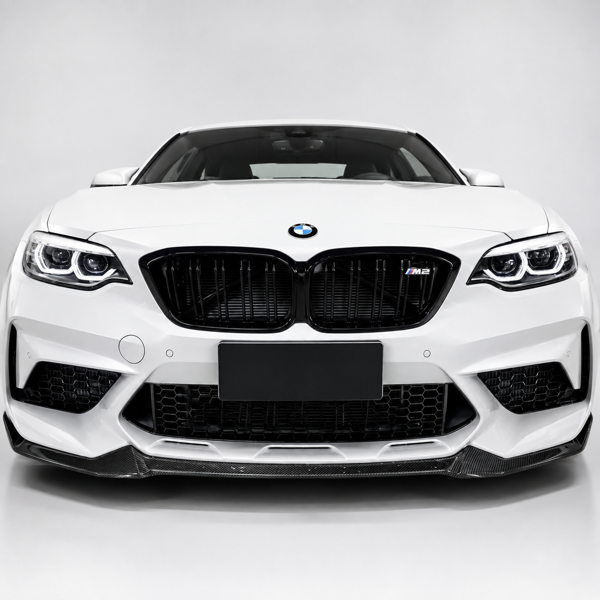 BMW F87 M2 Competition Dry Carbon Fiber Front Valance Lip