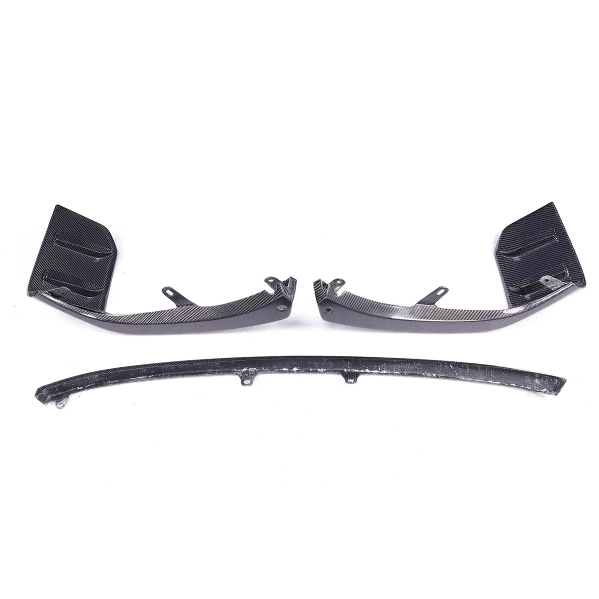 BMW G87 M2 MP Style Dry Carbon Fiber 3-Piece Front Lip