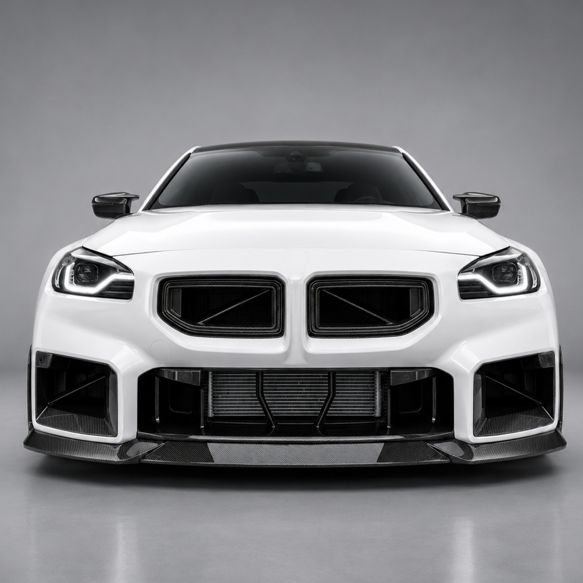 BMW G87 M2 Dry Carbon Fiber Front Splitter