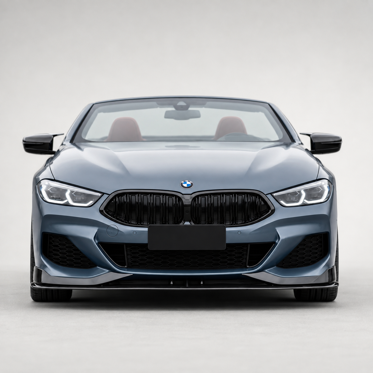 BMW G14 G15 G16 8 Series AC Style Dry Carbon Fiber Front Bumper Splitter