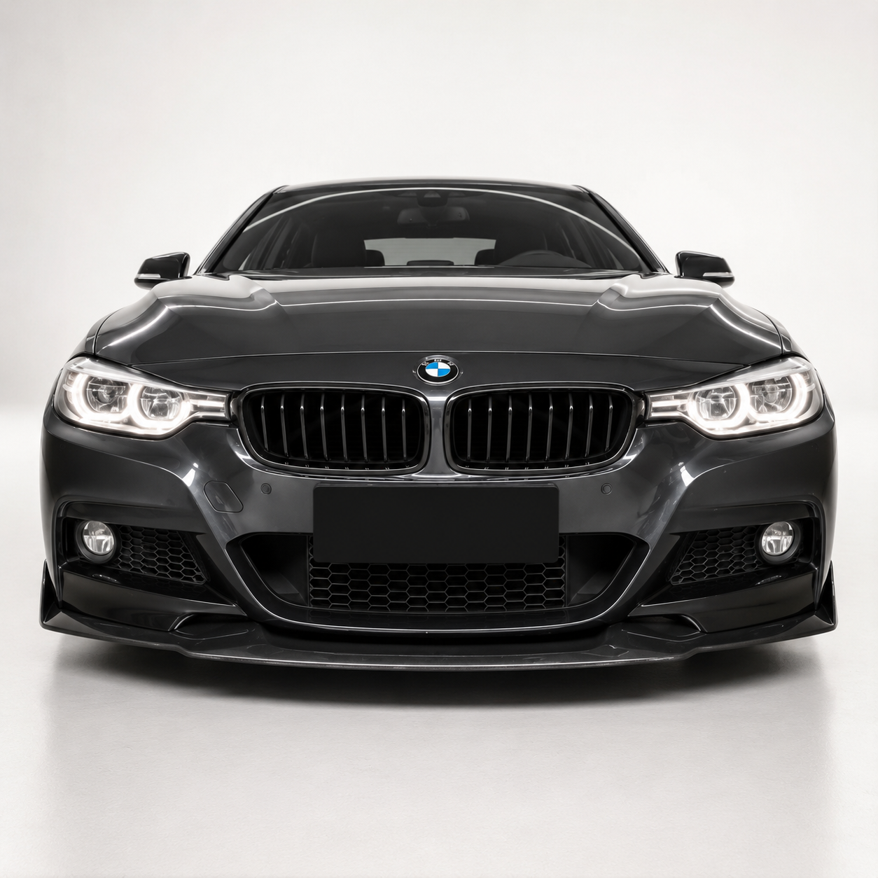 BMW F30 F35 3 Series Carbon Fiber Front Bumper Lip