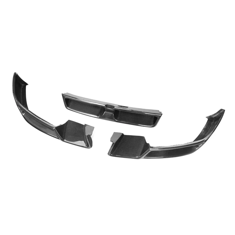 BMW X6 G06 LD Style Carbon Fiber Front Bumper Lip Splitters Pre-LCI