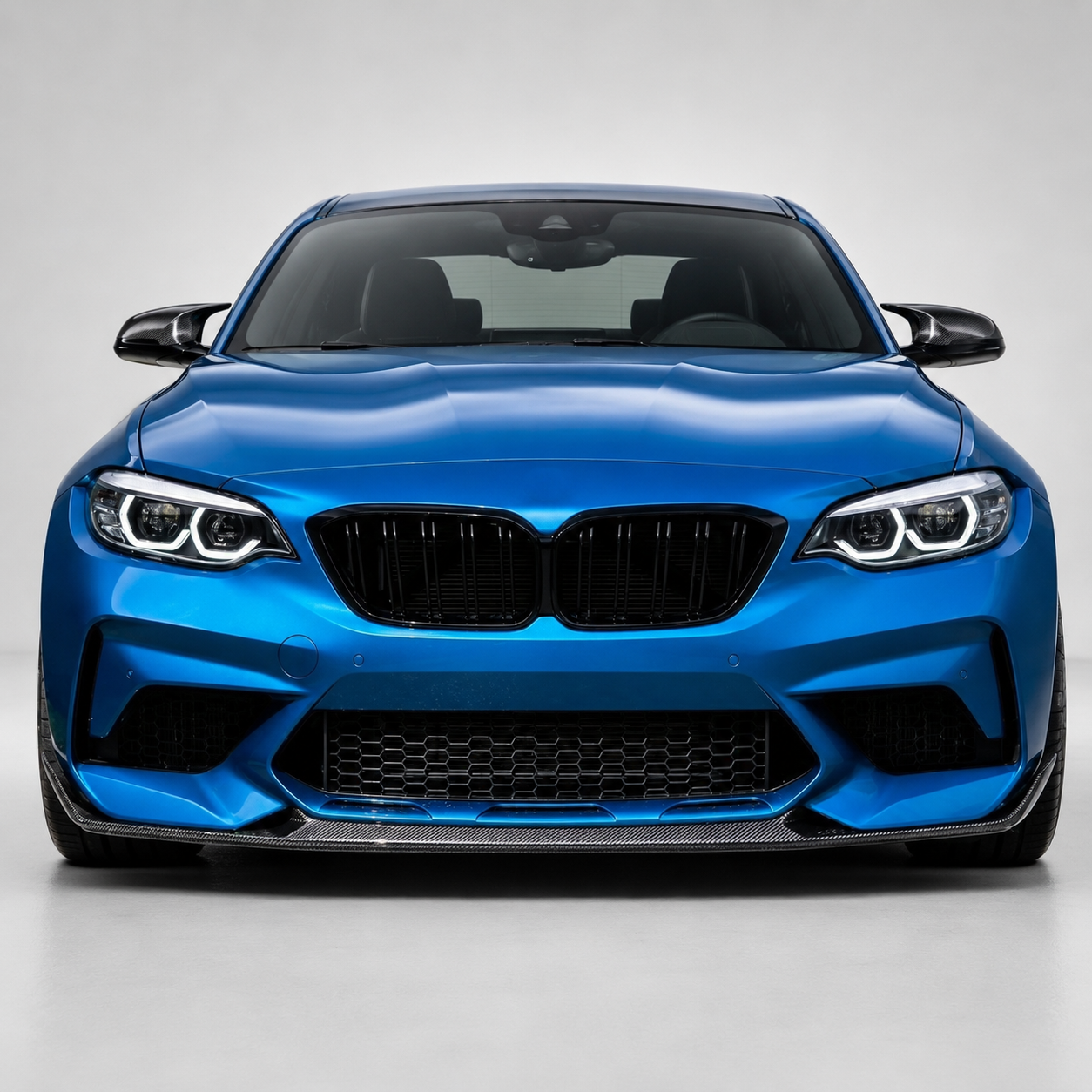 BMW F87 M2 Competition Dry Carbon Fiber Front Bumper Lip