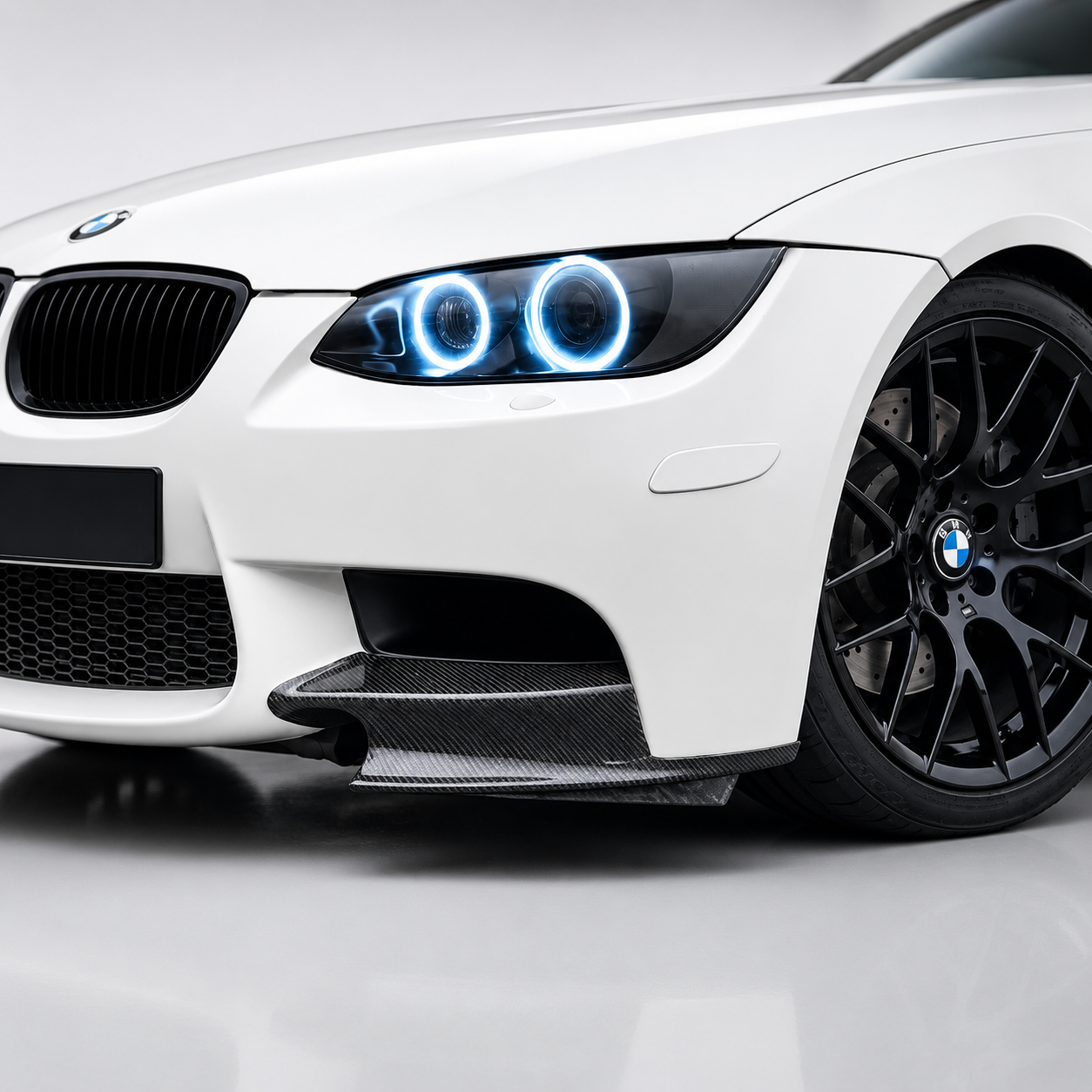 BMW E92 M3 Dry Carbon Fiber Front Splitters