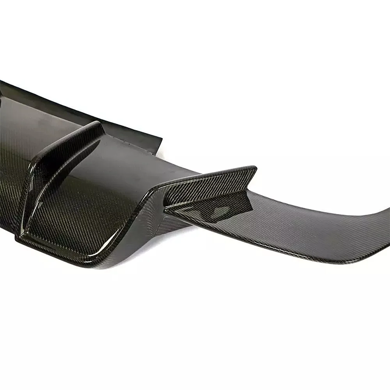 BMW F06 F12 F13 M6 V Style Dry Carbon Fiber Rear Diffuser Spoiler