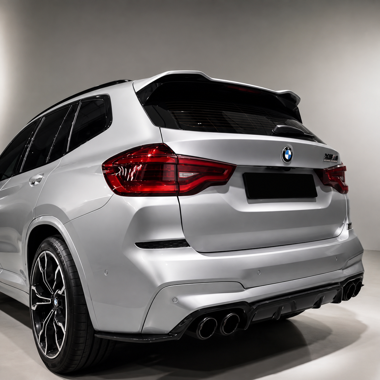 BMW G01 F97 X3 X3 M 3D Style Dry Carbon Fiber Rear Diffuser