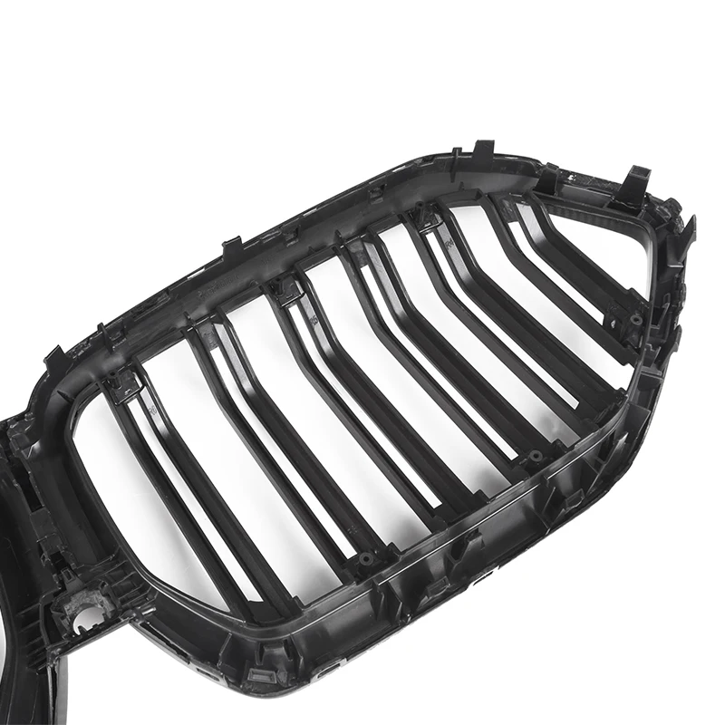BMW G06 X6 F96 X6 M Pre-LCI Dual Slat Dry Carbon Fiber Front Kidney Grilles