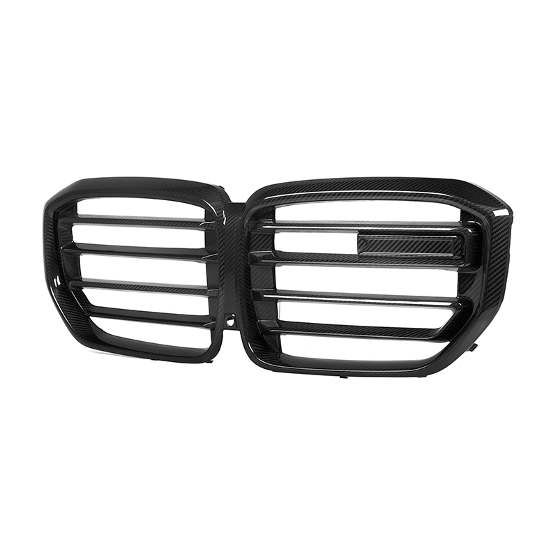 BMW G05 X5 LCI M Style Dry Carbon Fiber Front Kidney Grilles