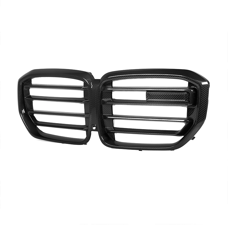 BMW G05 X5 LCI M Style Dry Carbon Fiber Front Kidney Grilles