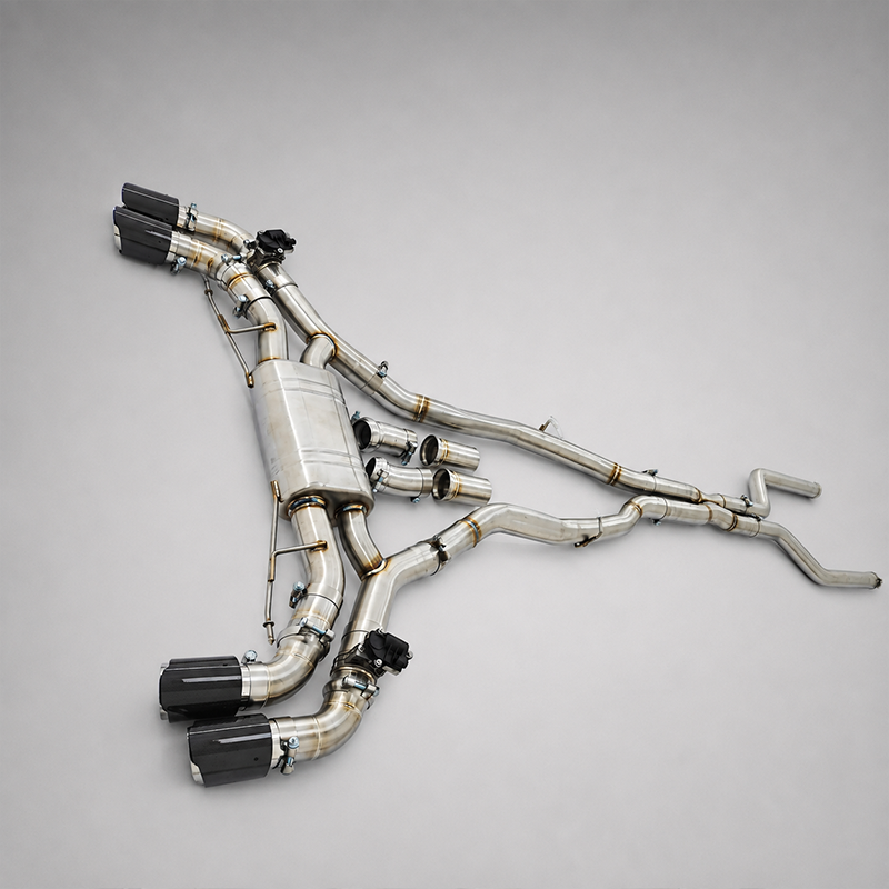 BMW X5 G05 / X6 G06 M50i V8 4.4T SS304 Valved Catback Exhaust System