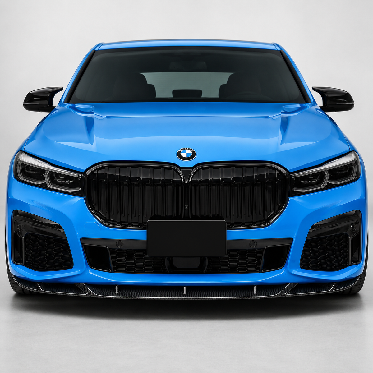 BMW 7 Series G11 / G12 LCI Carbon Fiber Front Lip / Front Bumper Splitter