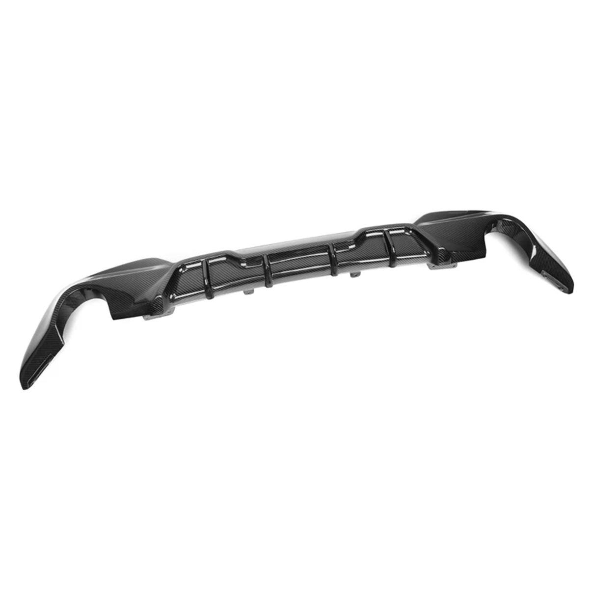 BMW G20 G28 3 Series M Performance Style Dry Carbon Fiber Rear Diffuser Lips