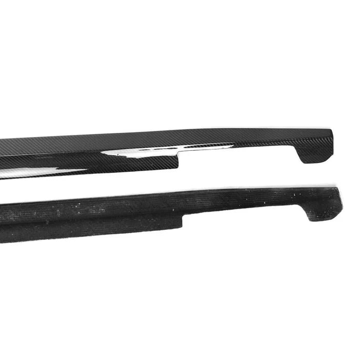 BMW G20 G28 3 Series AC Style Dry Carbon Fiber Side Skirt Extensions
