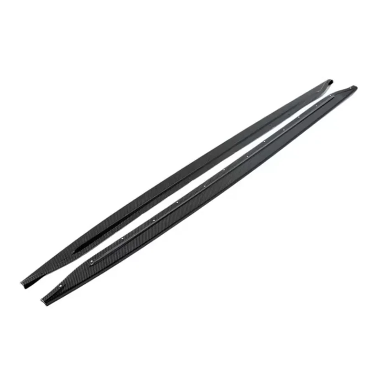 BMW G80 M3 Competition Dry Carbon Fiber Side Skirt Extensions (2021–2026)