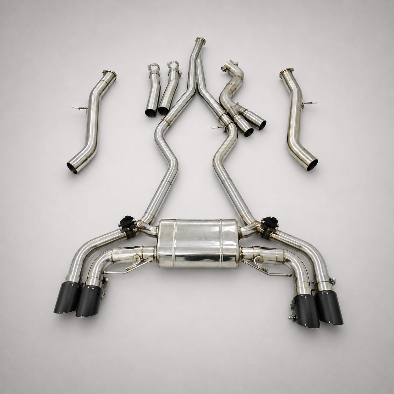 BMW M2 G87 / M3 G80 / M4 G82 S58 3.0T SS304 Valved Exhaust System