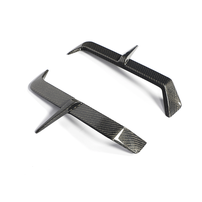 BMW M5 G90 / G99 Dry Carbon Fiber Rear Bumper Canards