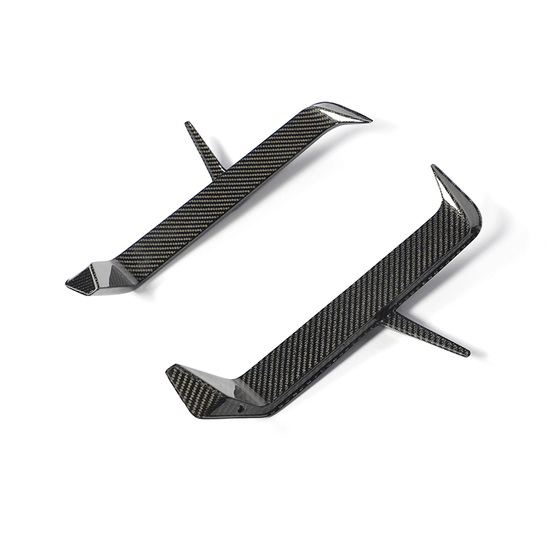 BMW M5 G90 / G99 Dry Carbon Fiber Rear Bumper Canards