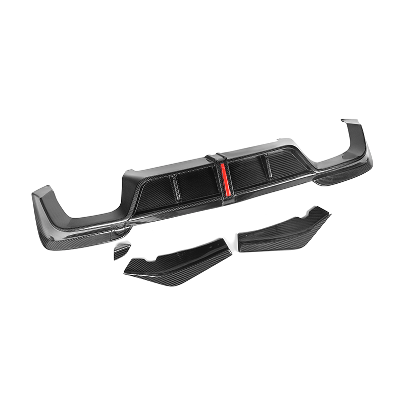 BMW X3M F97 Pre-LCI LED Dry Carbon Fiber Rear Diffuser