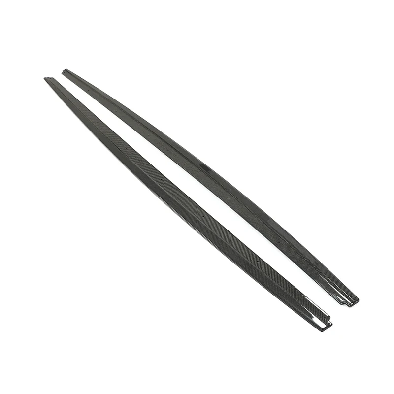 BMW F10 F11 M Sport Dry Carbon Fiber Side Skirt Extensions