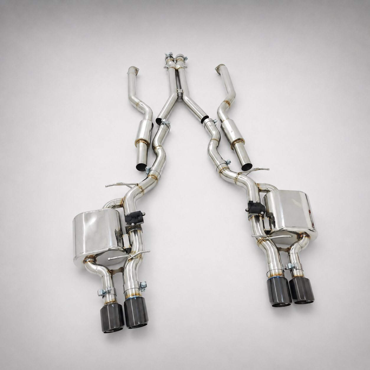BMW M5 E60 / E61 & M6 E63 / E64 S85 5.0L V10 SS304 Valvetronic Catback Exhaust System