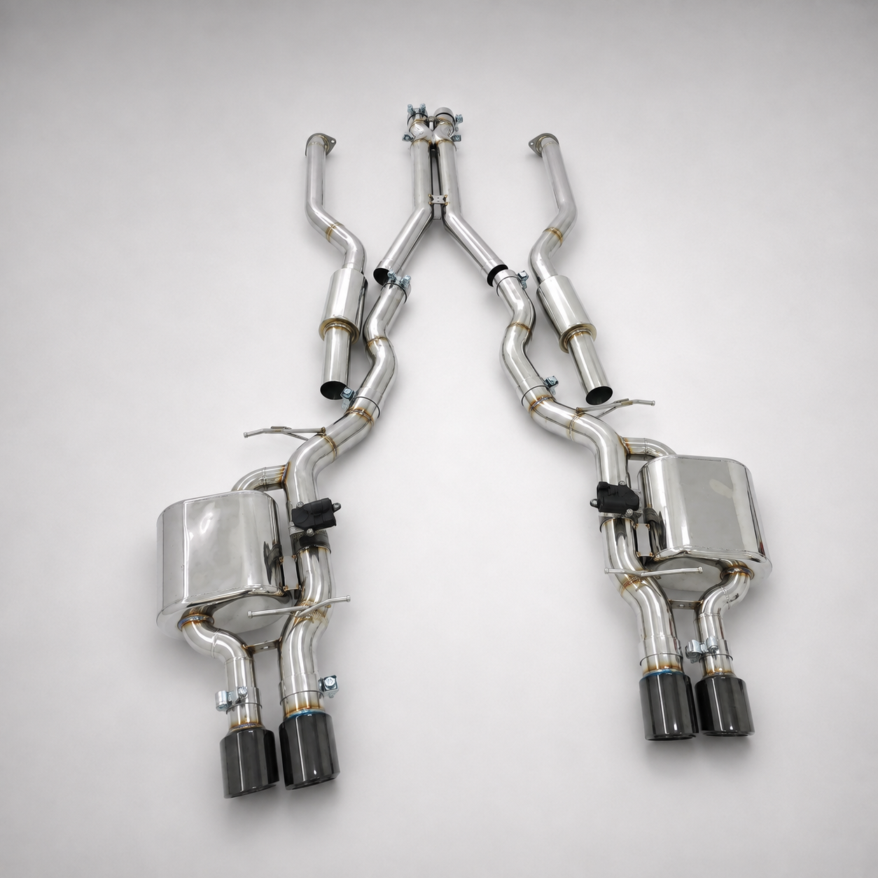 BMW M5 E60 / E61 & M6 E63 / E64 S85 5.0L V10 SS304 Valvetronic Catback Exhaust System
