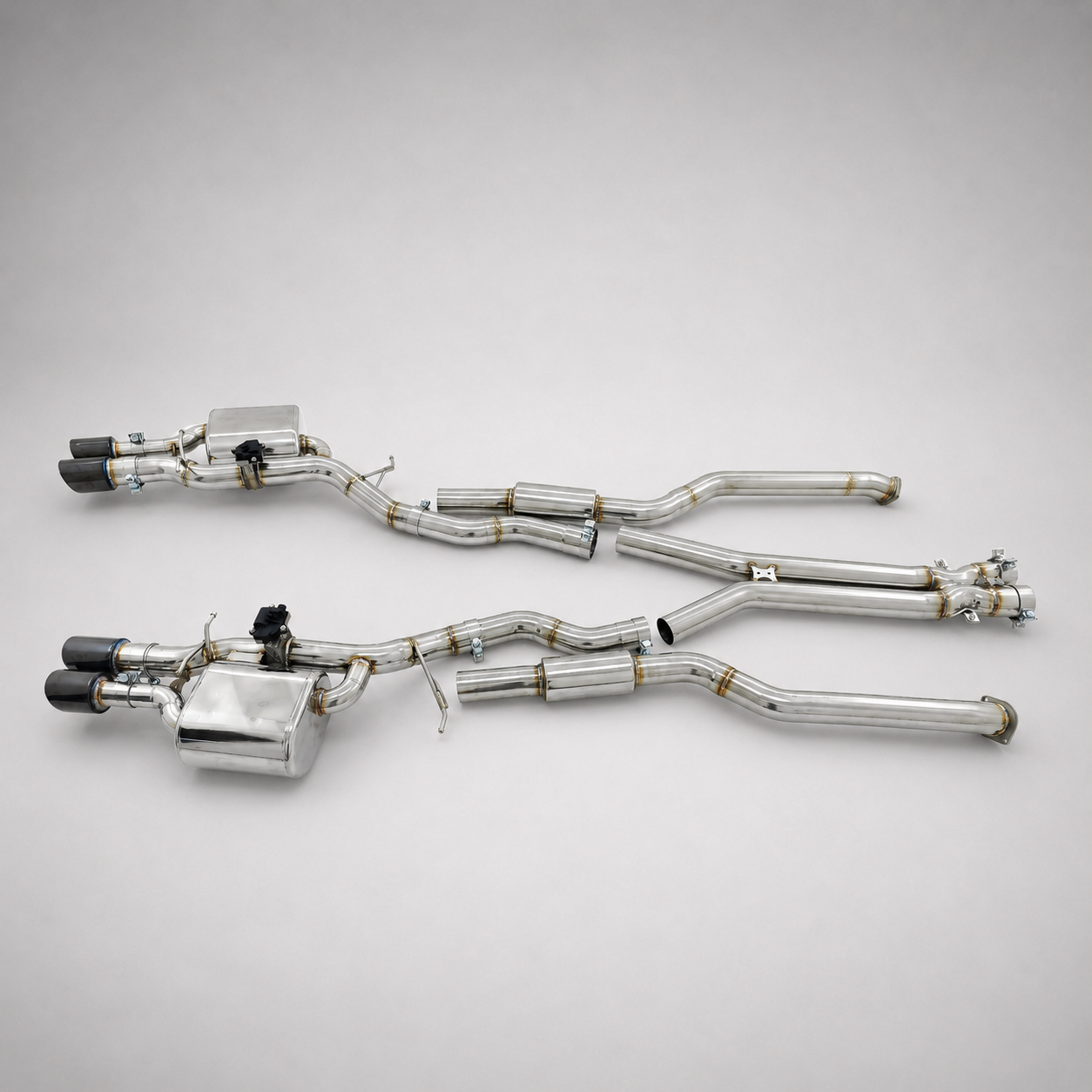 BMW M5 E60 / E61 & M6 E63 / E64 S85 5.0L V10 SS304 Valvetronic Catback Exhaust System