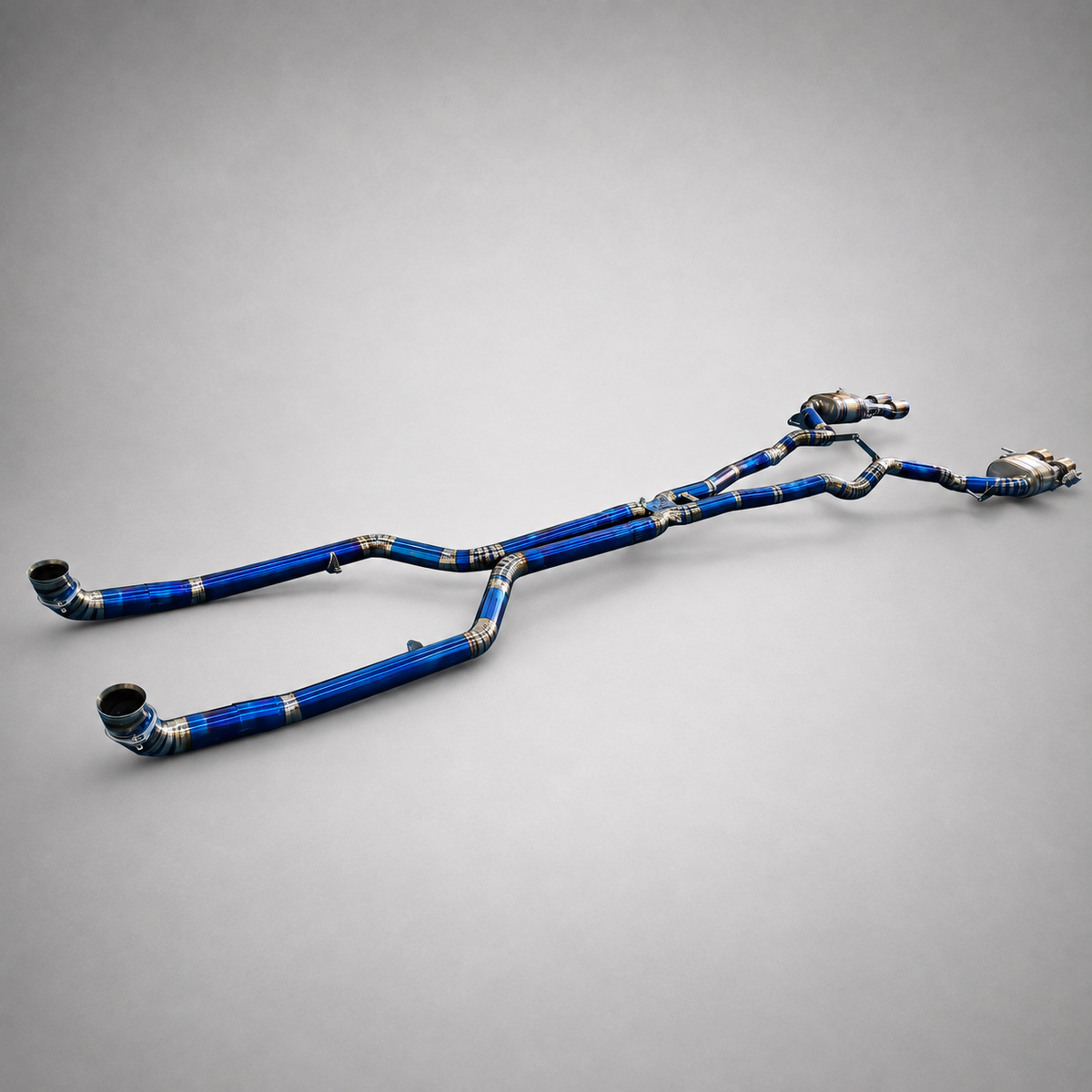 BMW M5 F10 / M6 F06 / F12 / F13 S63 4.4TT V8 Titanium Valvetronic Catback Exhaust System