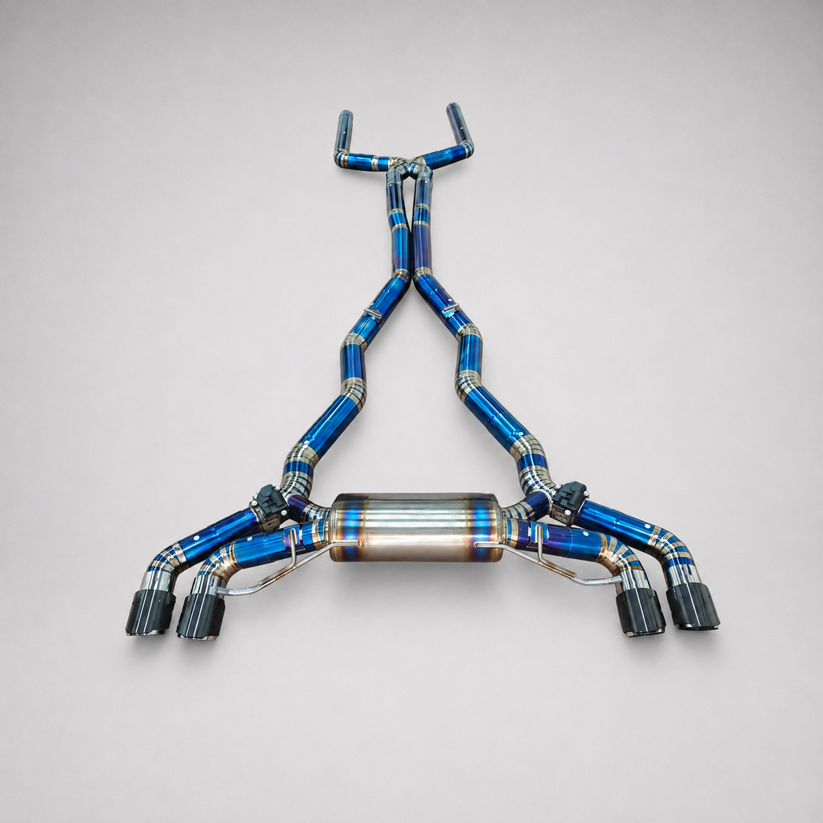 BMW M550i G30 N63 4.4TT V8 Titanium Valvetronic Catback Exhaust System