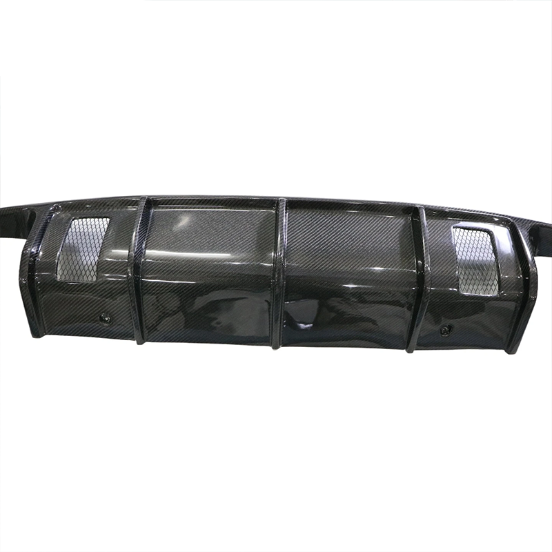 BMW F91 F92 F93 M8 Dry Carbon Fiber Rear Bumper Diffuser