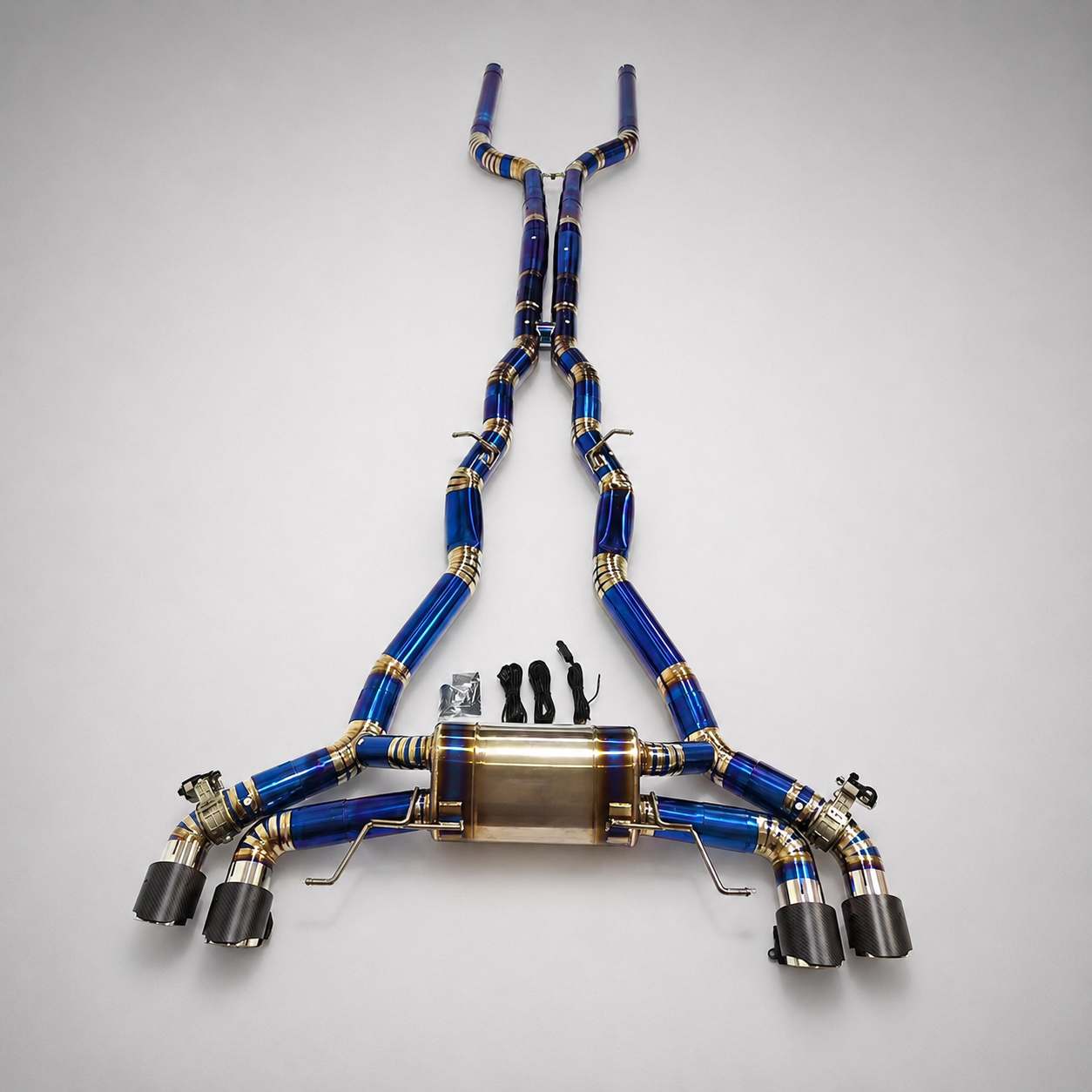 BMW M8 F91 / F92 / F93 S63 4.4TT V8 Titanium Valvetronic Catback Exhaust System