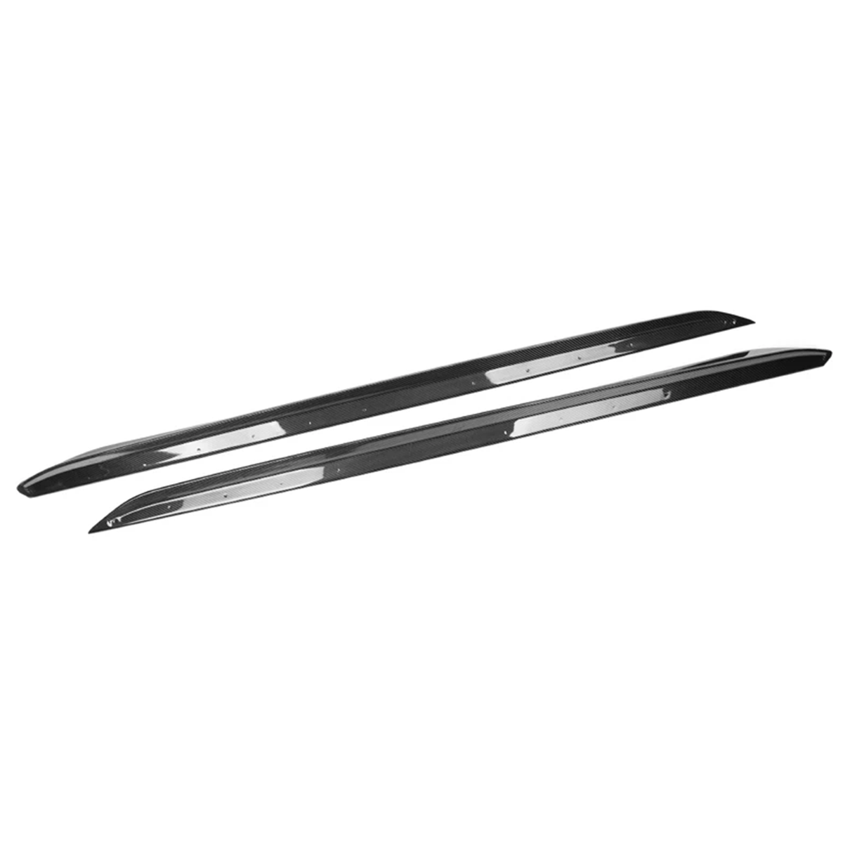 BMW G20 G28 3 Series MP Style Dry Carbon Fiber Side Skirt Extensions