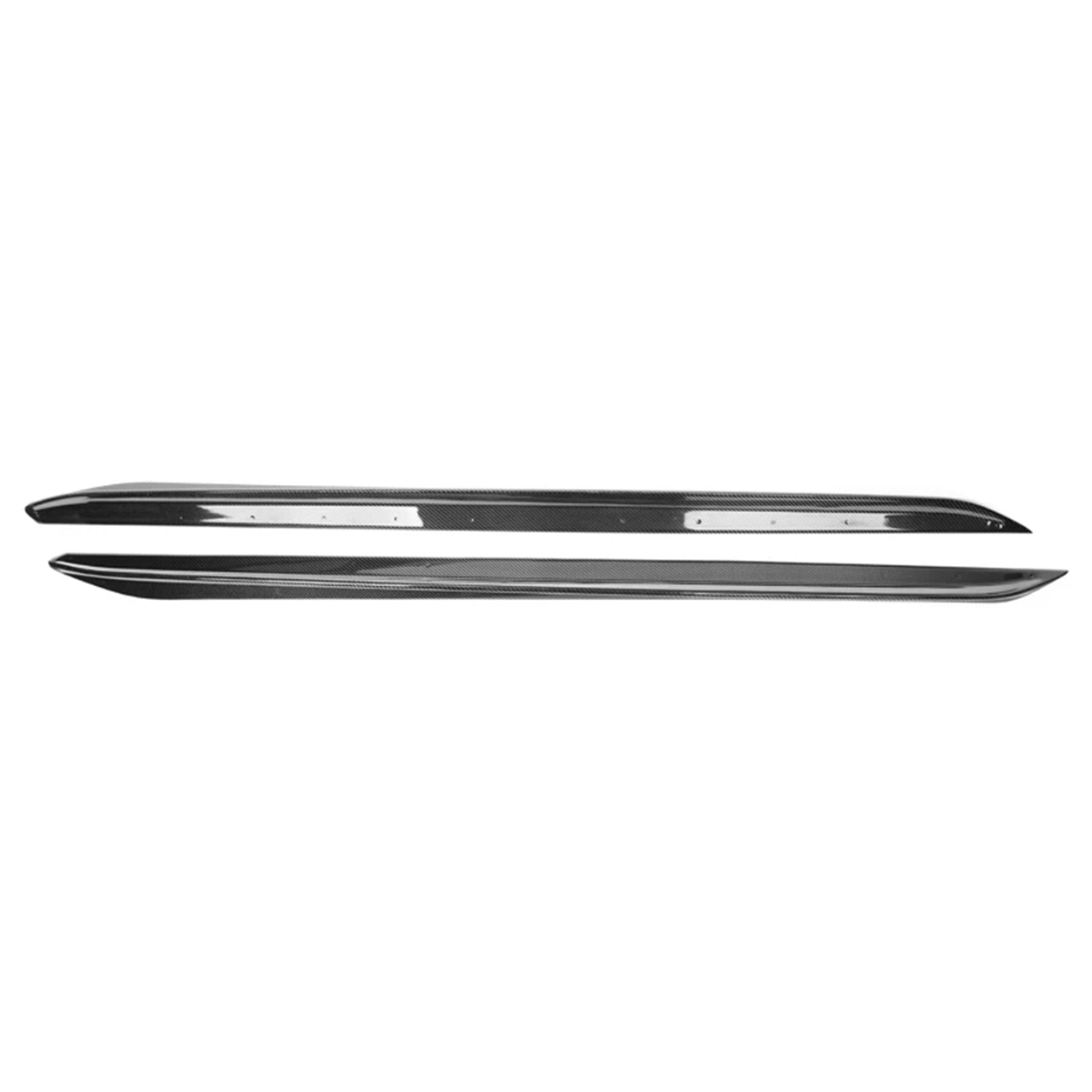 BMW G20 G28 3 Series MP Style Dry Carbon Fiber Side Skirt Extensions