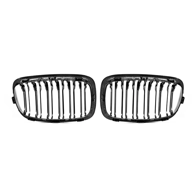 BMW F20 F21 1 Series Pre-LCI Dual Slat Dry Carbon Fiber Front Kidney Grilles