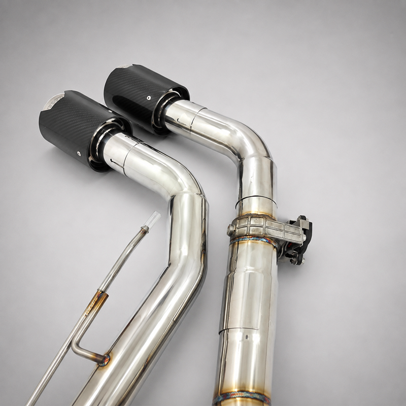 BMW X5M F95 / X6M F96 Pre-LCI S63 4.4T SS304 Valved Catback Exhaust System