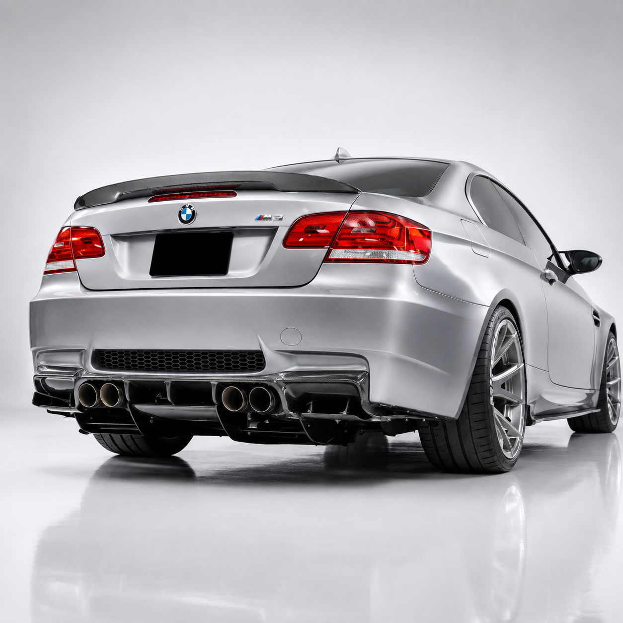 BMW E90 E92 E93 M3 VRS Style Dry Carbon Fiber Rear Diffuser
