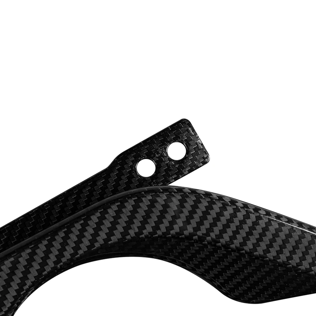 BMW G87 M2 MP Style Gloss Carbon Fiber Rear Bumper Lower Diffuser Middle Trim