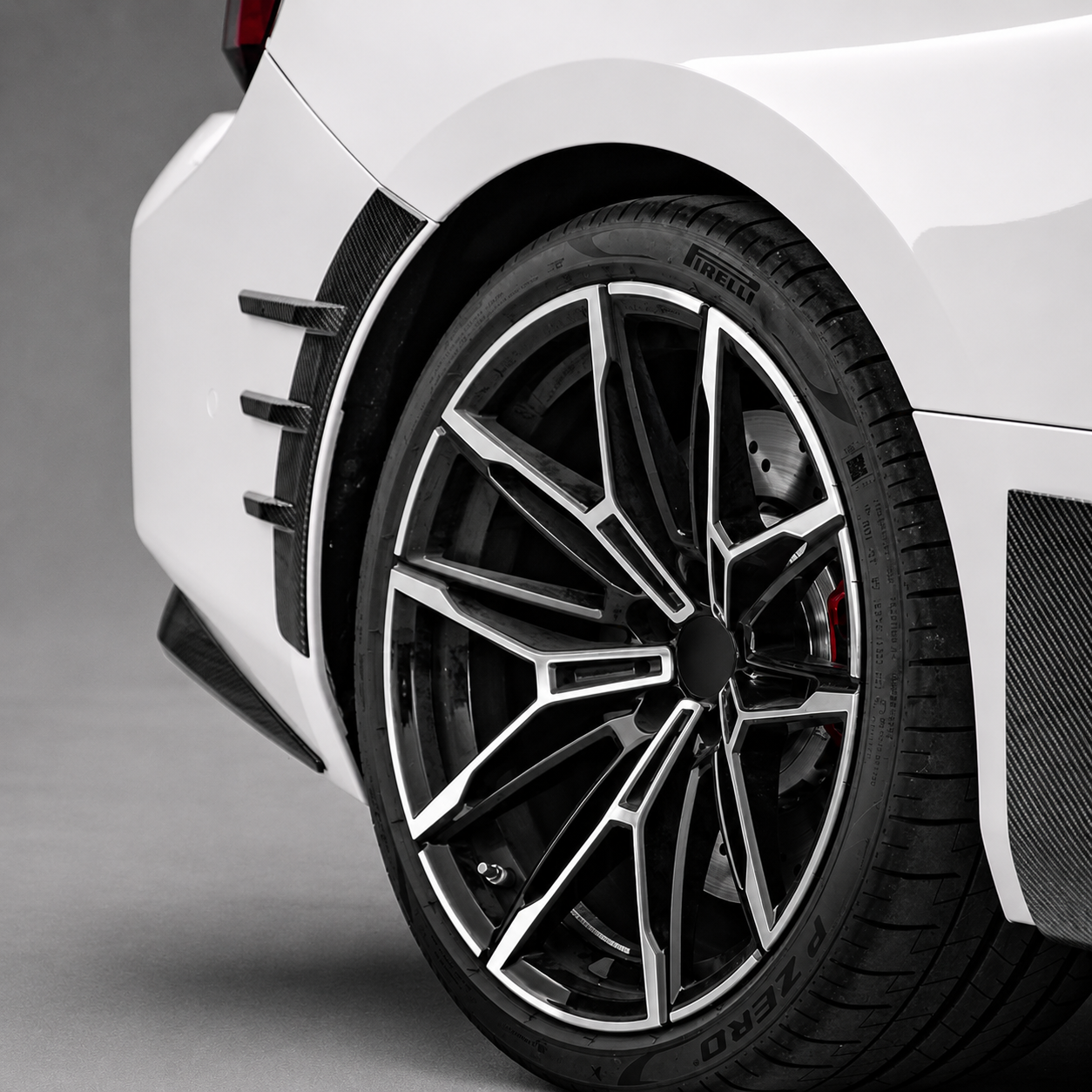 BMW G87 M2 Dry Carbon Fiber Rear Side Fender Trims
