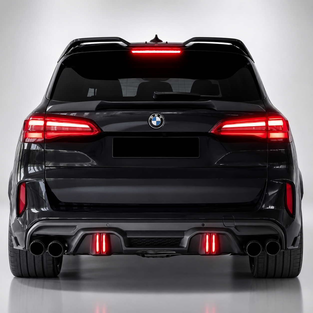 BMW X5 G05 / X5M F95 LD Style Dry Carbon Fiber Roof Spoiler