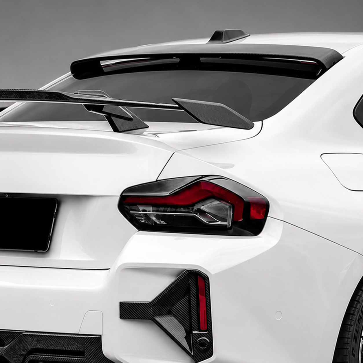 BMW G87 M2 MP Style Dry Carbon Fiber Roof Spoiler