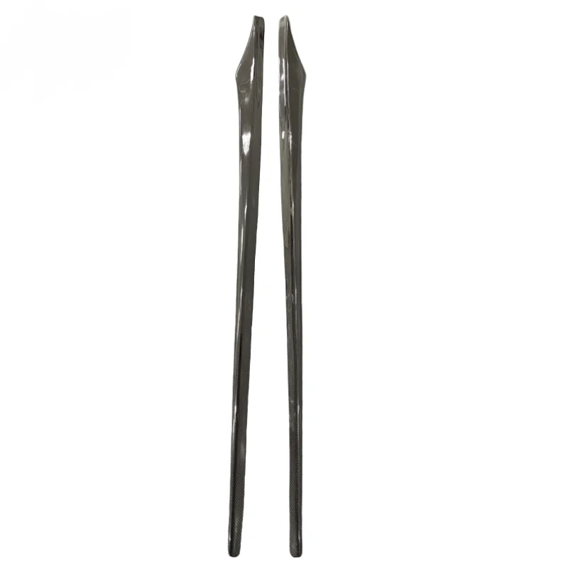 BMW F06 F12 F13 M6 VT Style Dry Carbon Fiber Side Skirt Extensions