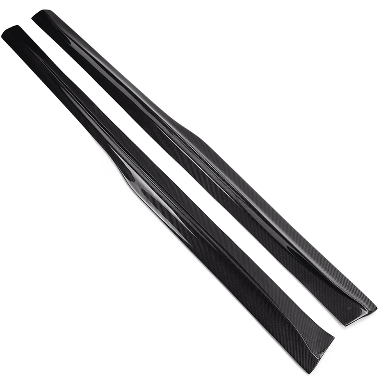 BMW F80 M3 PSM Style Dry Carbon Fiber Side Skirt Extensions