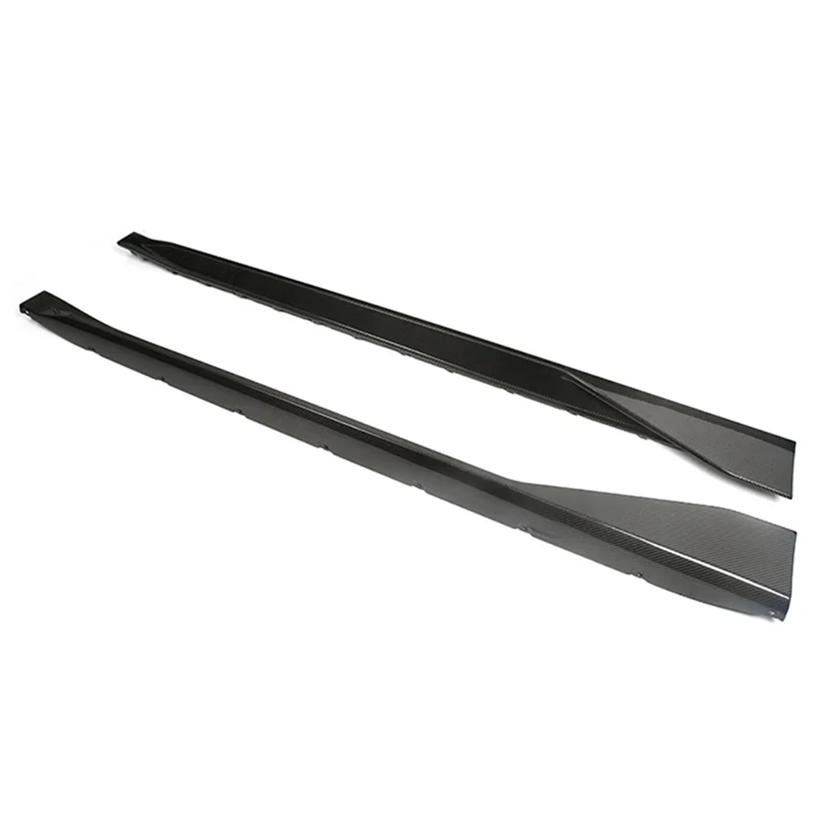 BMW G82 G83 M4 MP Style Dry Carbon Fiber Side Skirt Extensions (2021+)