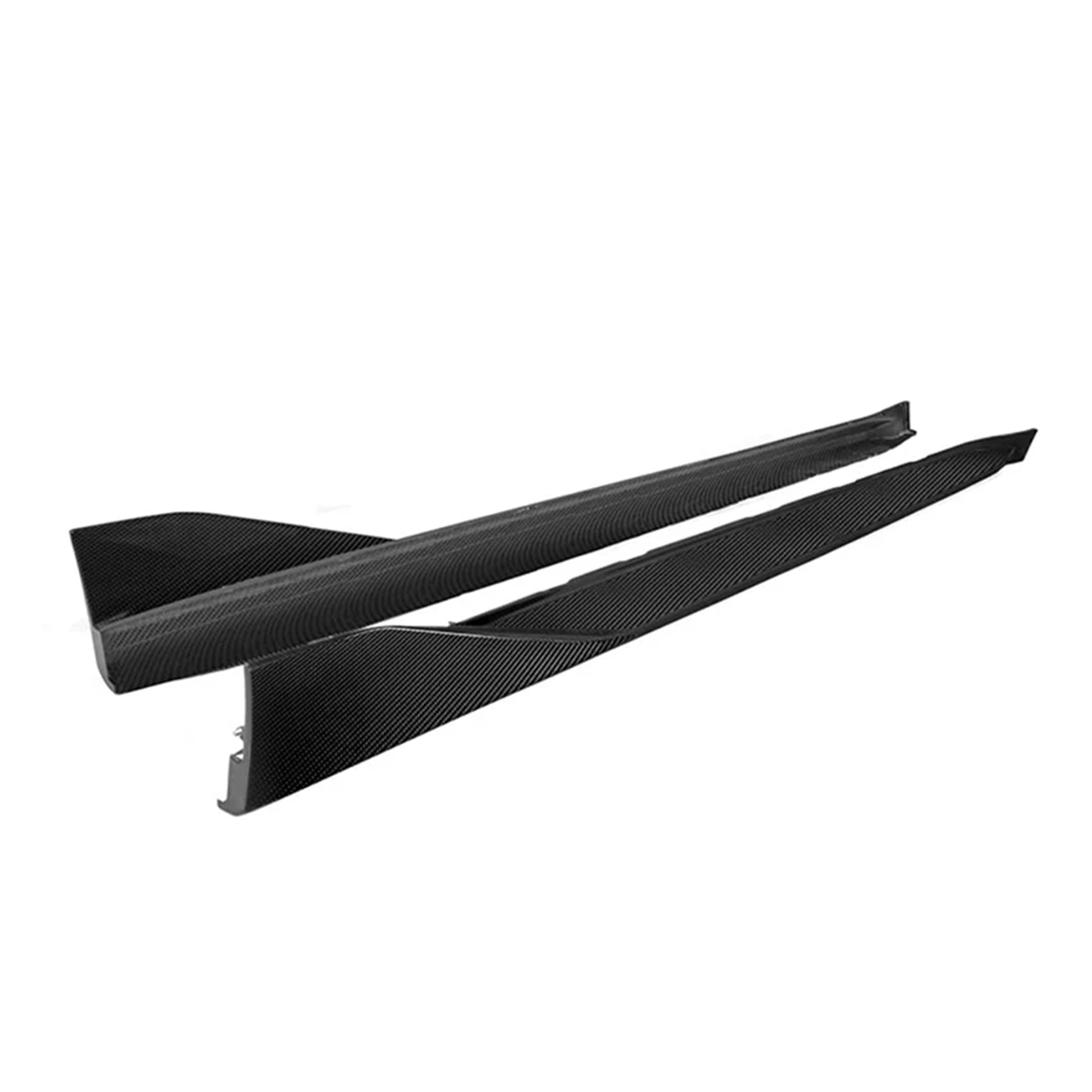 BMW G82 G83 M4 MP Style Dry Carbon Fiber Side Skirt Extensions (2021+)
