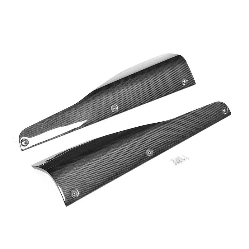 BMW F87 M2 M2 Competition Dry Carbon Fiber Side Skirt Splitters