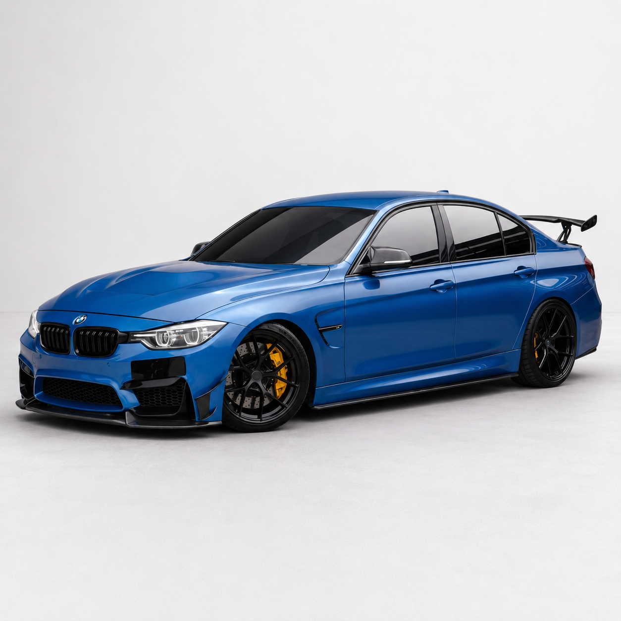 BMW F30 F32 F33 F36 M Sport O Style Universal Dry Carbon Fiber Side Skirt